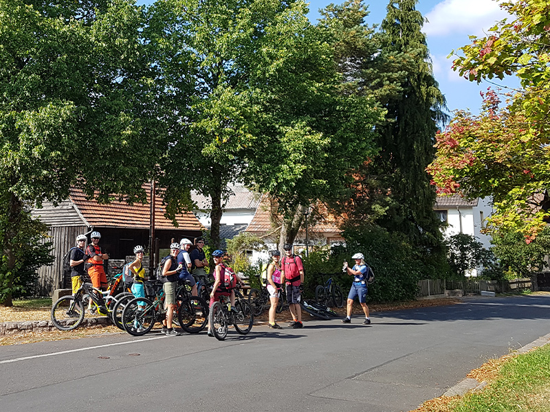 radfahren in der rhoen - villa thea